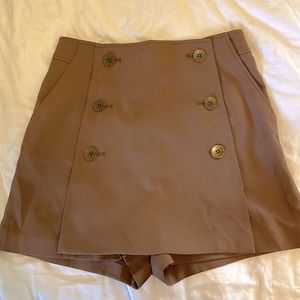 Tibi size 2 camel brown skirt / shorts - very cute!